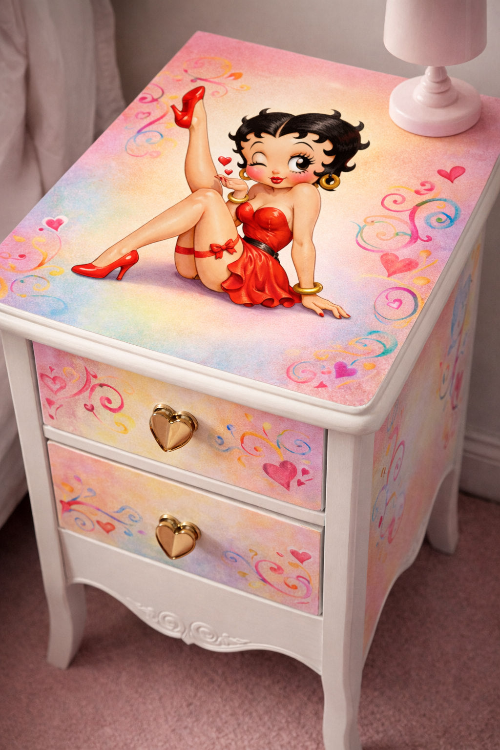 Decoupage MyRestyling - Glamorous Betty Boop