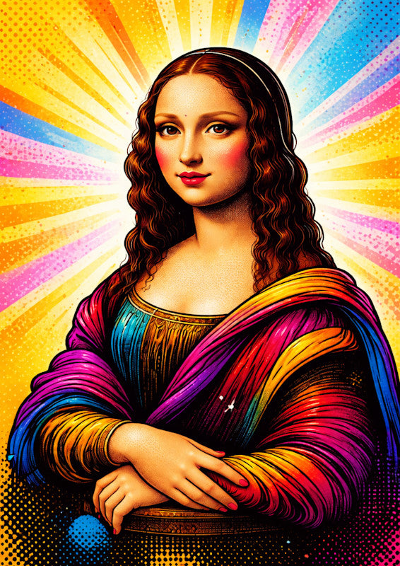 Decoupage MyRestyling - Pop Mona Lisa