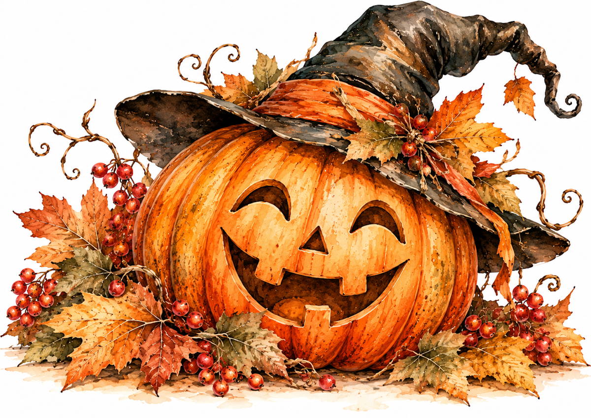 Carta di riso per decoupage Zucca MyRestyling per decorazione mobili