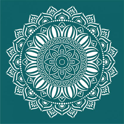 Mandala Stencil 1 60x60