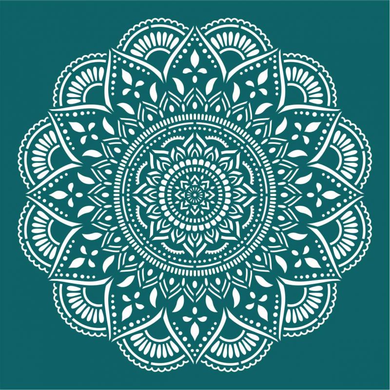 Mandala Stencil 3 60x60