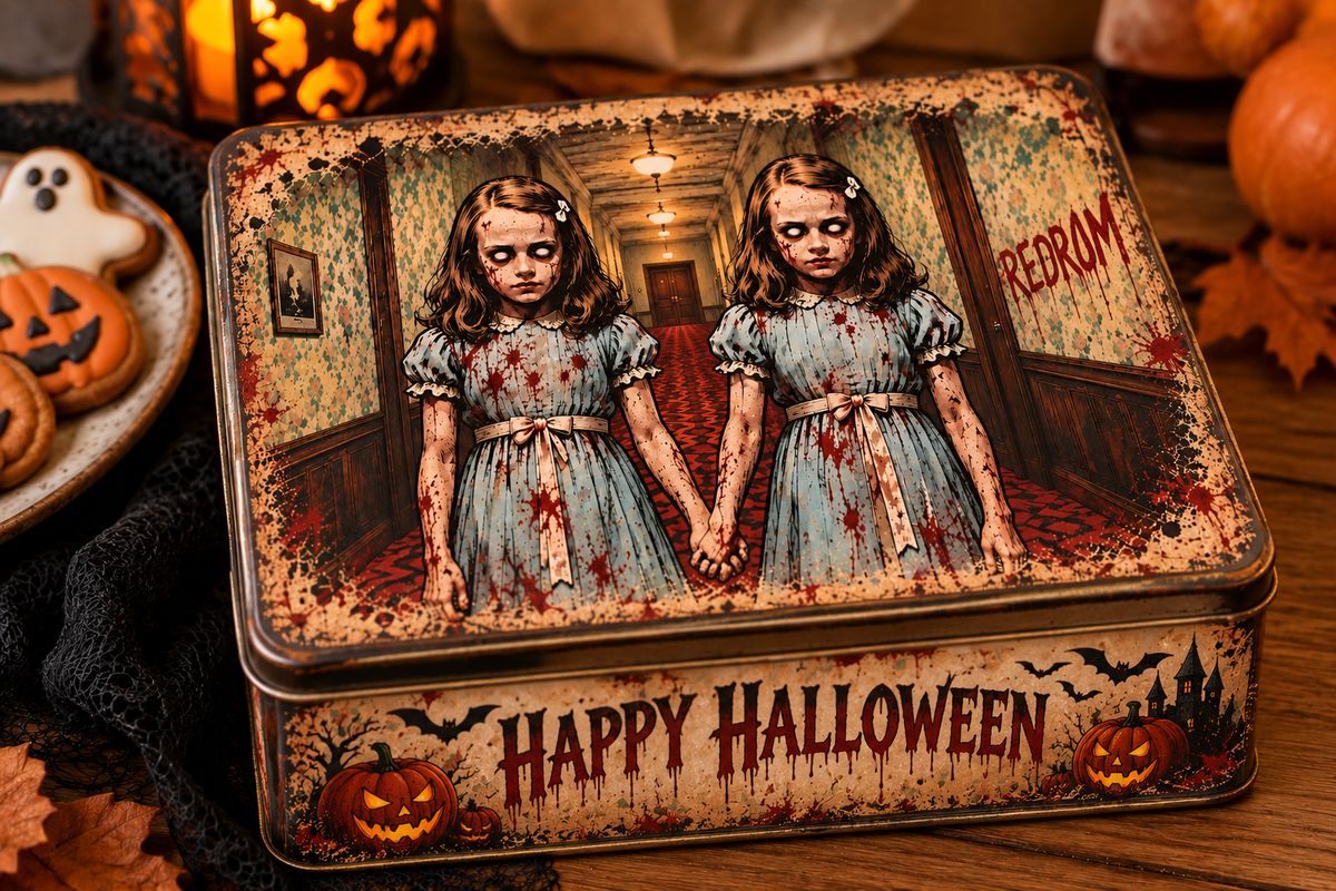 Dettaglio grafica e applicazione decoupage Shining Twins MyRestyling