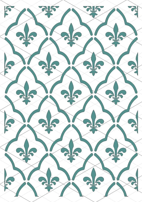 DT Stencil - S396 LILY1