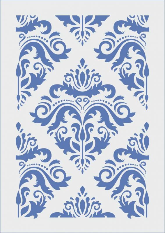 Damask Stencil