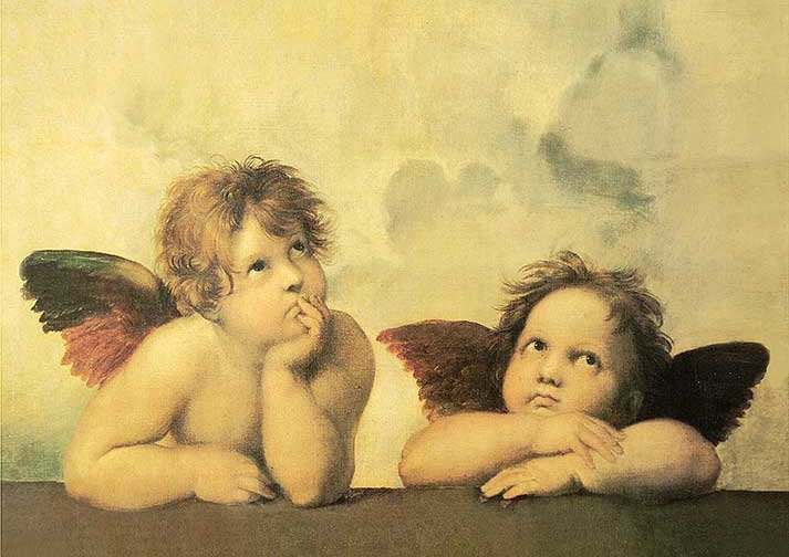 Paper Designs - Decoupage Cherubini di Raffaello