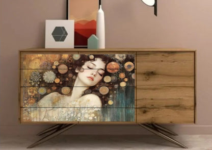 Paper Designs - Decoupage Sleeping Lady