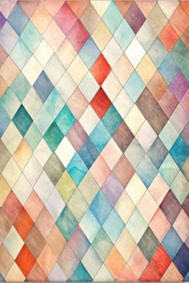 Paper Designs - Decoupage Rainbow Pattern