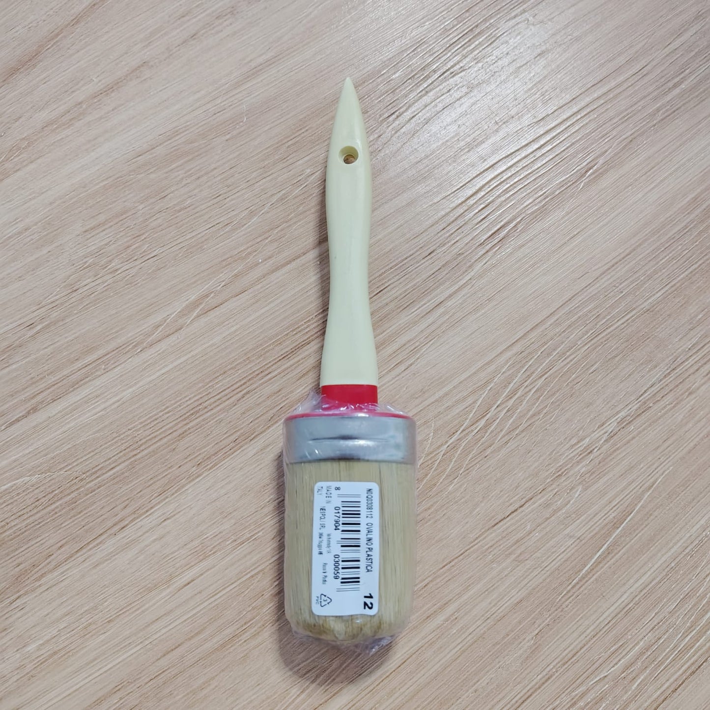 Pennello ovalino diametro 12 per stendere le cere vegane MyRestyling