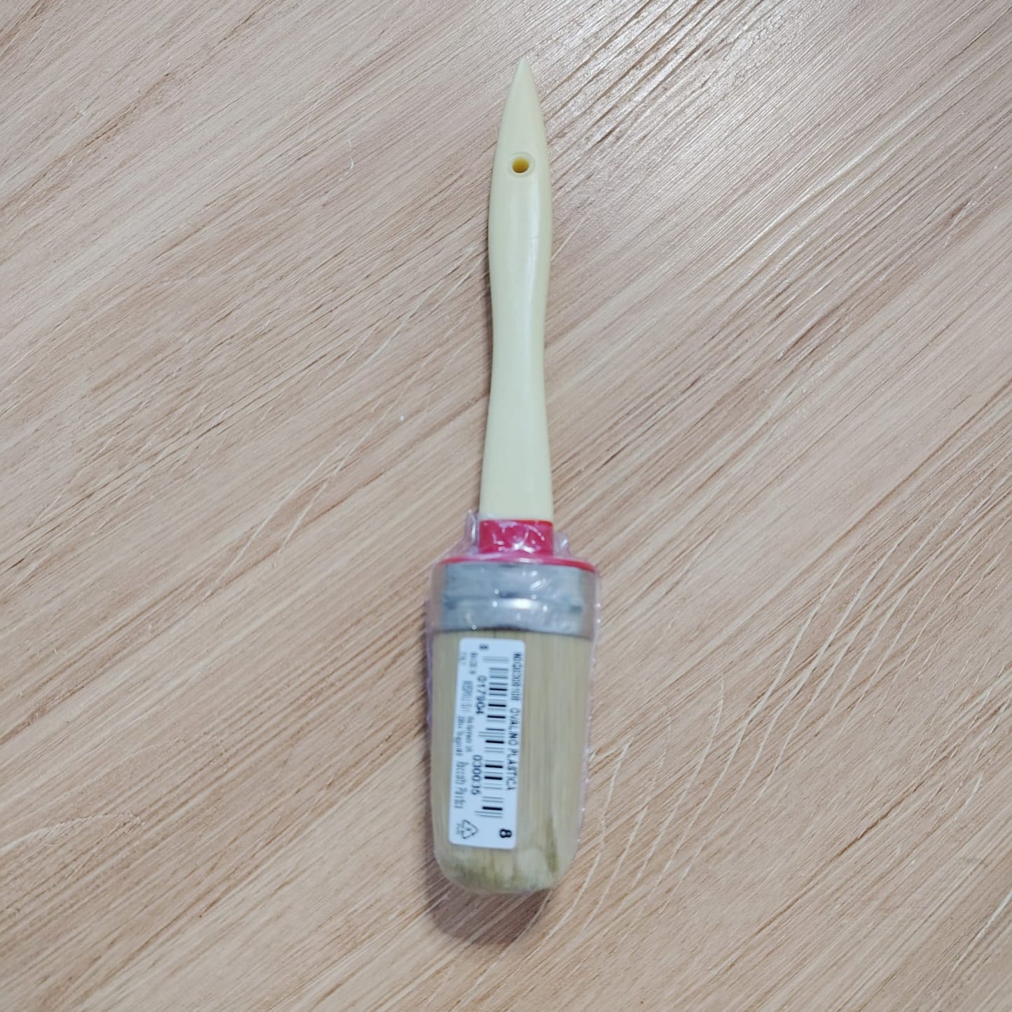 Pennello ovalino diametro 8 per stendere le cere vegane MyRestyling