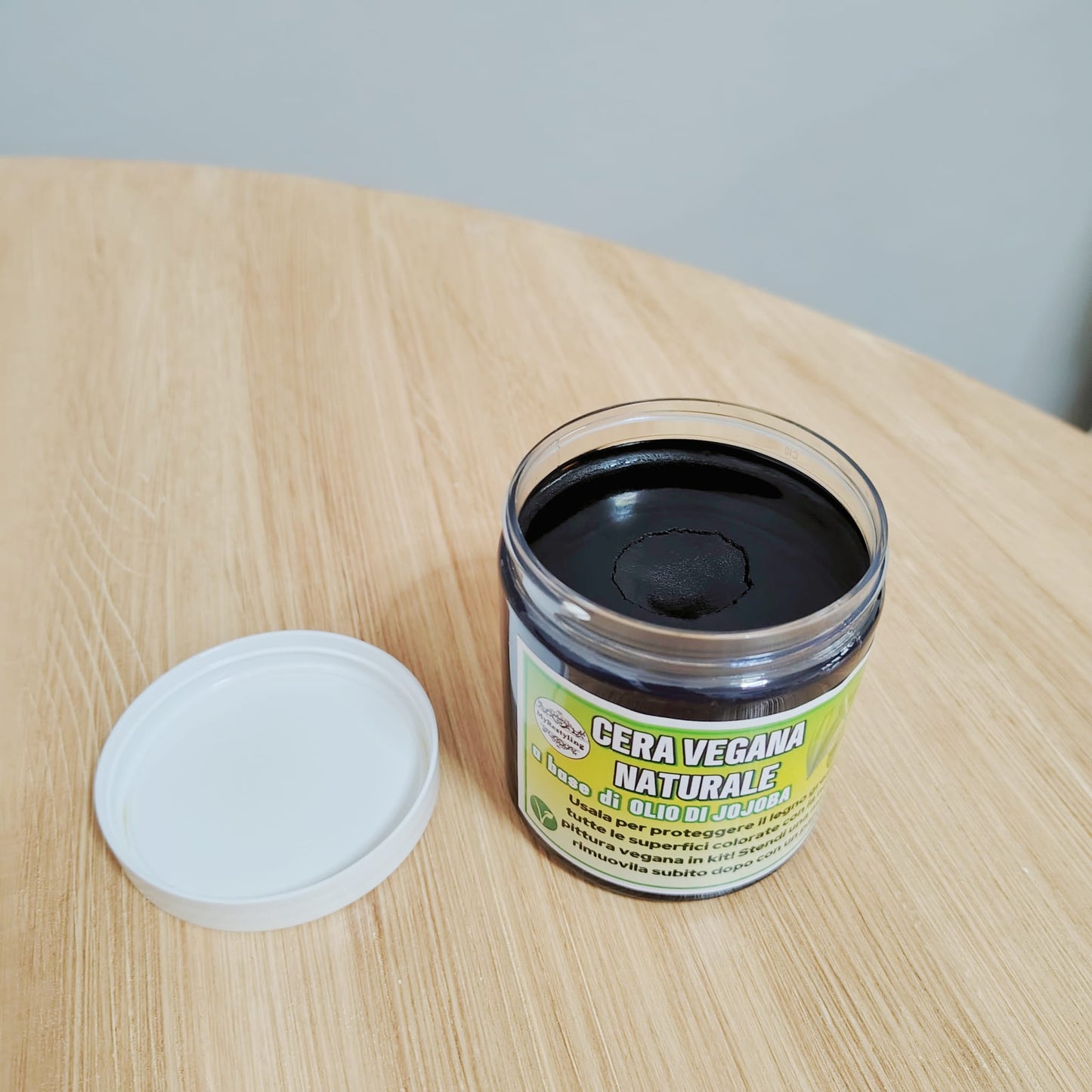 Cera Vegana Naturale MARRONE a base di Olio di Jojoba 200 gr
