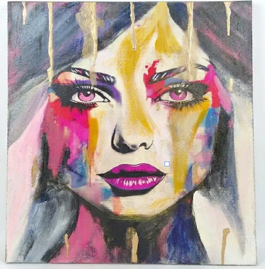 Canvas Fragmented Soul 40cm x 50cm
