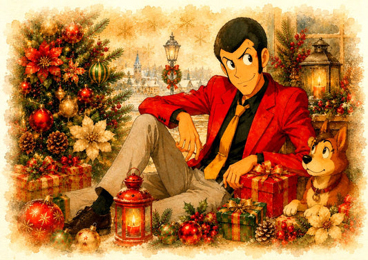 Decoupage MyRestyling - Merry Heistmas from Lupin!