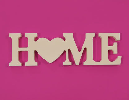 Home – Scritta Decorativa Artigianale in Resina