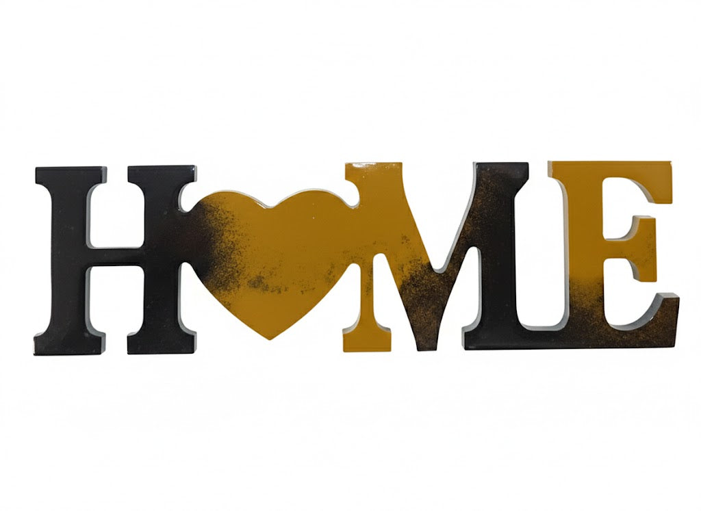 Home – Scritta Decorativa Artigianale in Resina