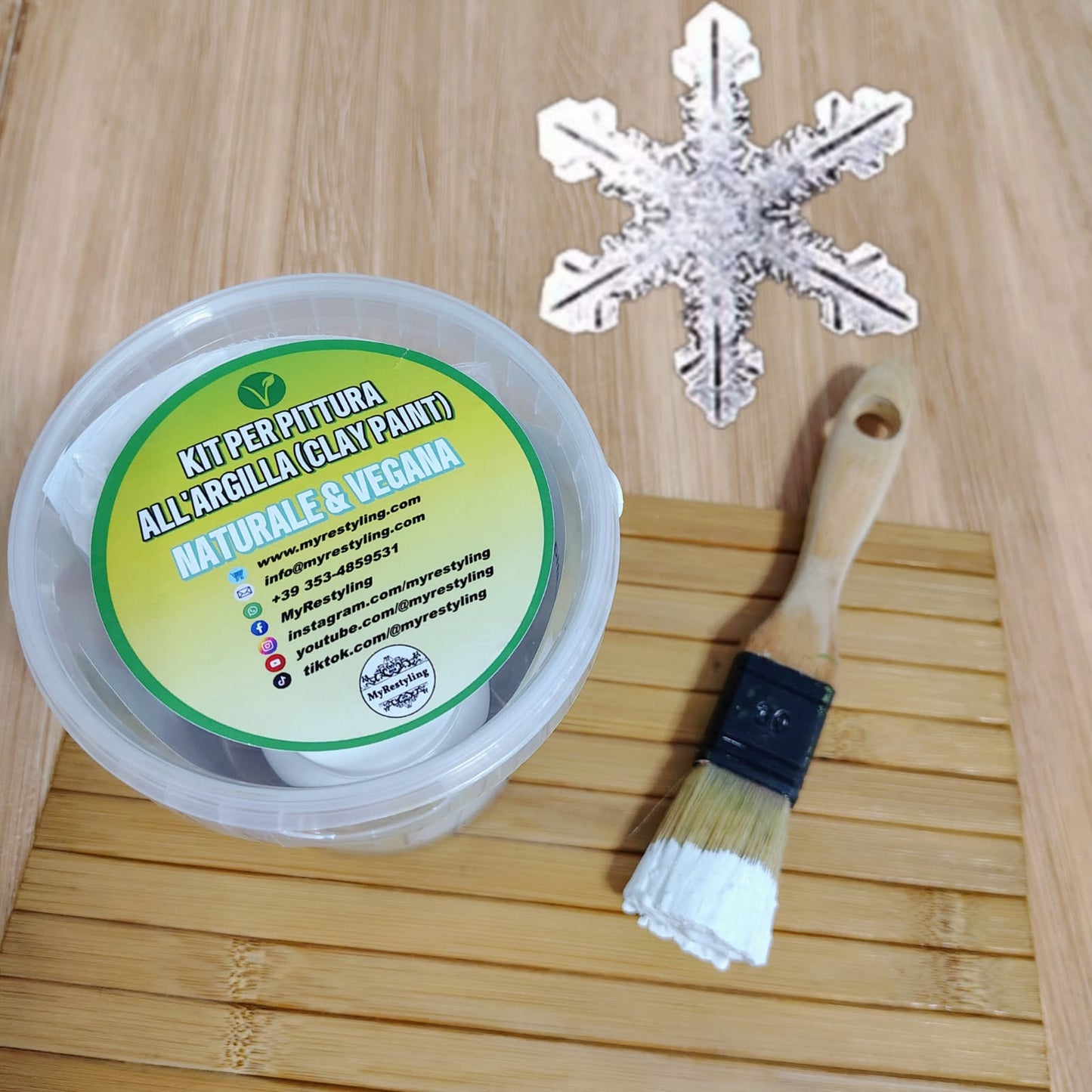 Kit pittura ICE WHITE