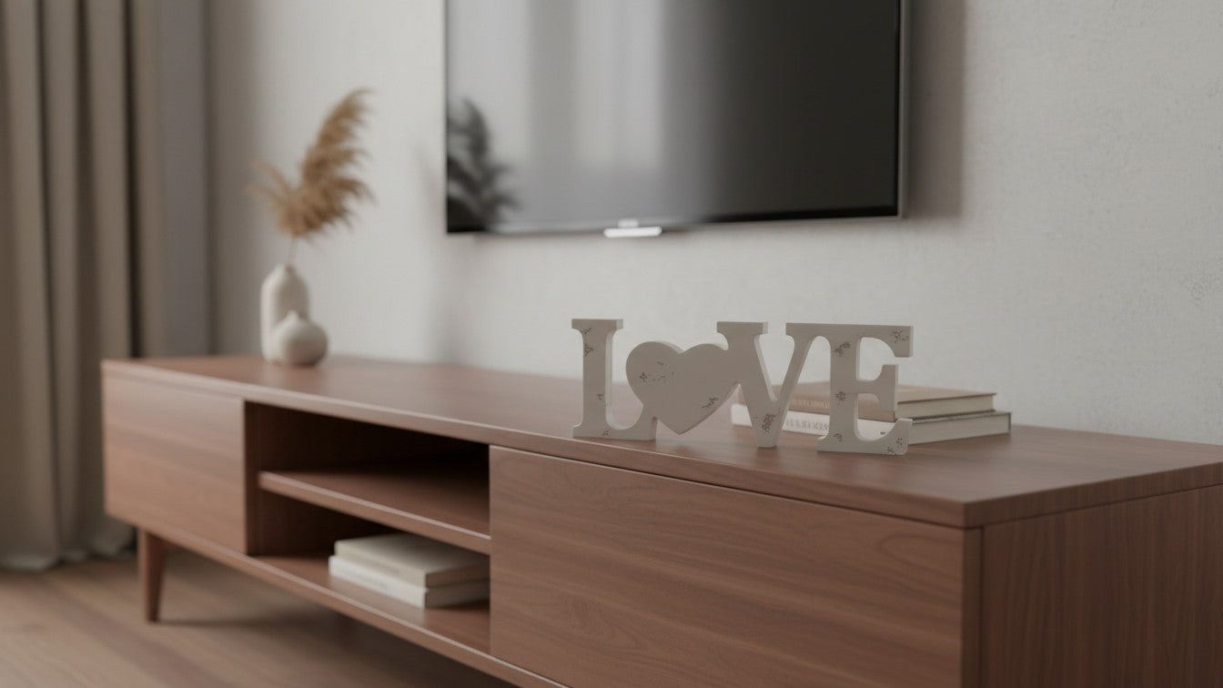 Love – Scritta Decorativa Artigianale in Resina