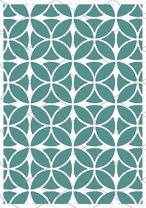 DT Stencil - M43 4-PETAL TEXTURE 2.0