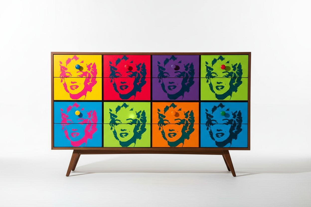 DT Stencil - S216 WHAROL-MARYLIN