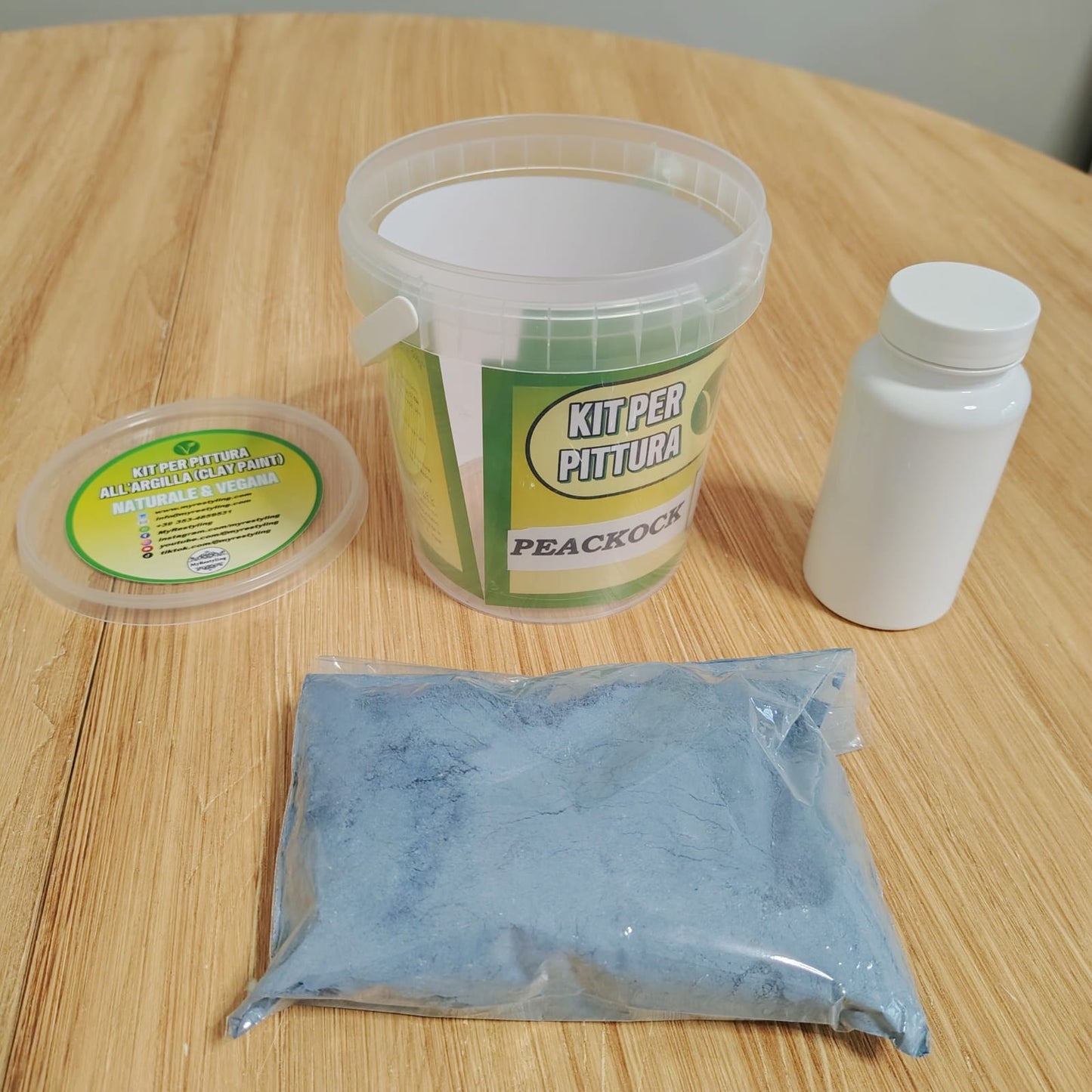 Kit pittura BLUE PEACOCK