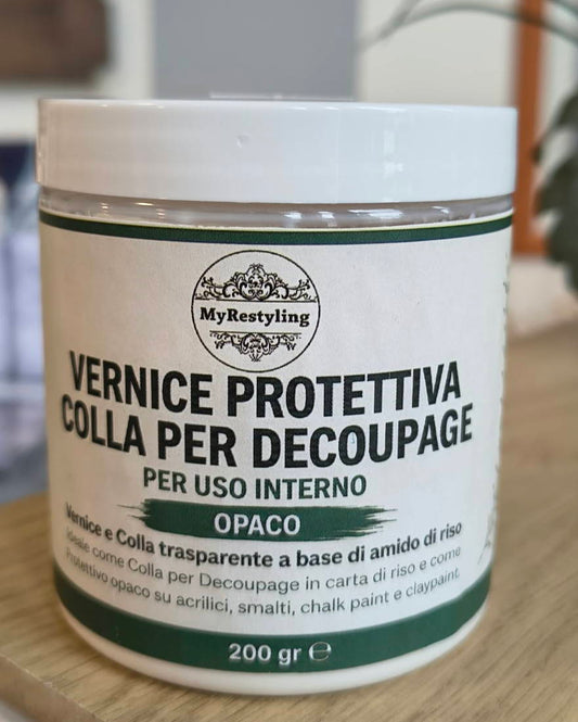2 in 1 Vernice Protettiva e Colla per Decoupage