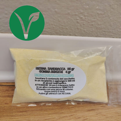 Kit per Vernice Sandracca