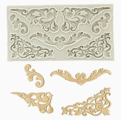 Stampo in Silicone - Fregi Antichi