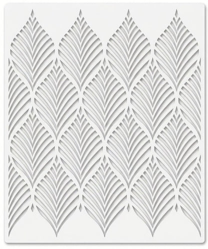 Stencil Fronds - 30.5x36.5 cm