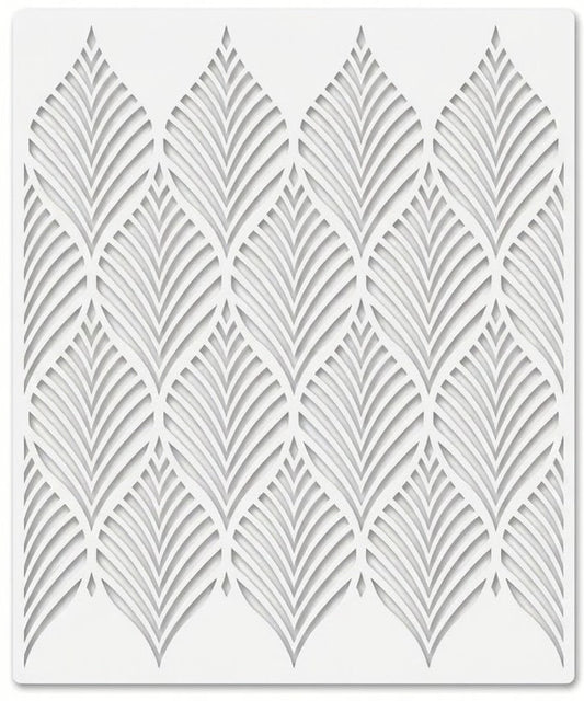 Stencil Fronds - 30.5x36.5 cm