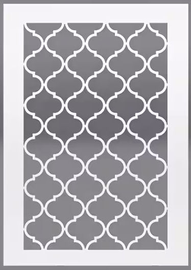 Arabesque Reverse Stencil - 21x29.7 cm