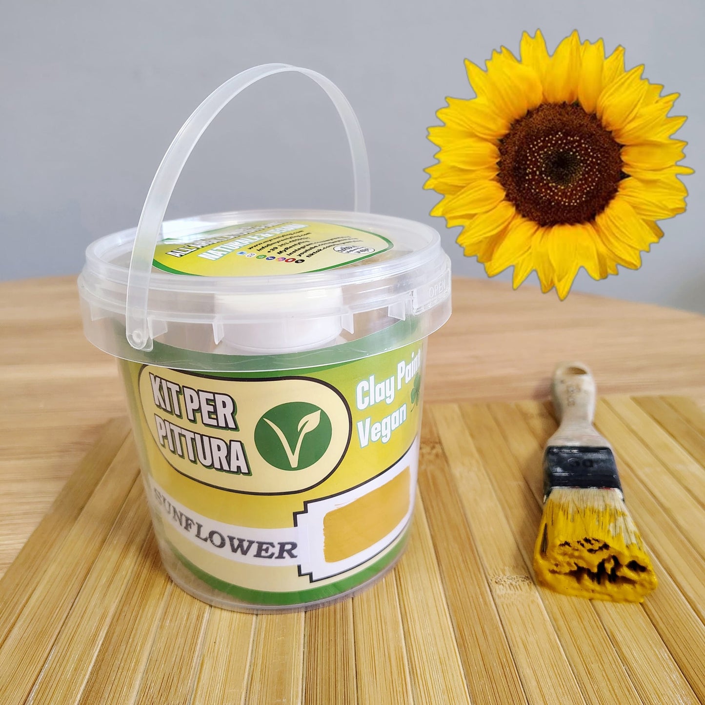 Kit pittura giallo SUNFLOWER