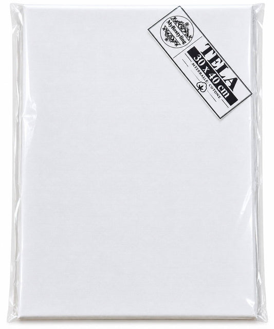 Tela per pittura in cotone 30x40 cm MyRestyling con telaio in legno
